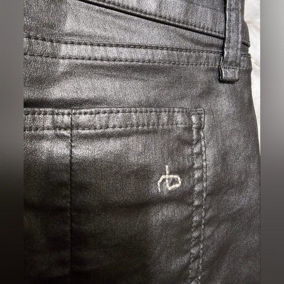 Rag & Bone Coated Legging Jeans - Picture 10 of 14